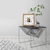 image:imageAmericanflat 14x14 Picture Frame  Matted to 5x7  Driftwood  Engineered Wood construction Shatterresistant glass hangs vertical or horizontal sawtooth hangers includedDark Oak