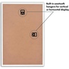 image:imageAmericanflat 20x28 Picture Frame 3Pack  Black  Slidein front cover swaps photos and posters easily sawtooth hangers included fits photos posters prints and artWhite