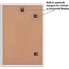 image:imageAmericanflat 20x28 Picture Frame 3Pack  Black  Slidein front cover swaps photos and posters easily sawtooth hangers included fits photos posters prints and artWhite
