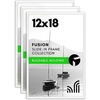 image:imageAmericanflat 20x28 Picture Frame 3Pack  Black  Slidein front cover swaps photos and posters easily sawtooth hangers included fits photos posters prints and artWhite