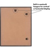 image:imageAmericanflat 20x28 Picture Frame 3Pack  Black  Slidein front cover swaps photos and posters easily sawtooth hangers included fits photos posters prints and artBlack