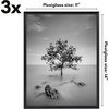 image:imageAmericanflat 20x28 Picture Frame 3Pack  Black  Slidein front cover swaps photos and posters easily sawtooth hangers included fits photos posters prints and artBlack
