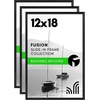 image:imageAmericanflat 20x28 Picture Frame 3Pack  Black  Slidein front cover swaps photos and posters easily sawtooth hangers included fits photos posters prints and artBlack