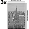 image:imageAmericanflat 20x28 Picture Frame 3Pack  Black  Slidein front cover swaps photos and posters easily sawtooth hangers included fits photos posters prints and artBlack