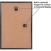 image:imageAmericanflat 20x28 Picture Frame 3Pack  Black  Slidein front cover swaps photos and posters easily sawtooth hangers included fits photos posters prints and artBlack