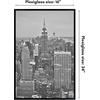 image:imageAmericanflat 20x28 Picture Frame 3Pack  Black  Slidein front cover swaps photos and posters easily sawtooth hangers included fits photos posters prints and artBlack