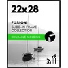 image:imageAmericanflat 20x28 Picture Frame 3Pack  Black  Slidein front cover swaps photos and posters easily sawtooth hangers included fits photos posters prints and artBlack