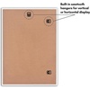image:imageAmericanflat 20x28 Picture Frame 3Pack  Black  Slidein front cover swaps photos and posters easily sawtooth hangers included fits photos posters prints and artWhite