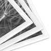 image:imageAmericanflat 20x28 Picture Frame 3Pack  Black  Slidein front cover swaps photos and posters easily sawtooth hangers included fits photos posters prints and artWhite