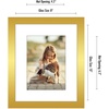 image:imageAmericanflat 20x28 Picture Frame 3Pack  Black  Slidein front cover swaps photos and posters easily sawtooth hangers included fits photos posters prints and artGold