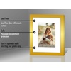 image:imageAmericanflat 20x28 Picture Frame 3Pack  Black  Slidein front cover swaps photos and posters easily sawtooth hangers included fits photos posters prints and artGold