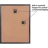 image:imageAmericanflat 20x28 Picture Frame 3Pack  Black  Slidein front cover swaps photos and posters easily sawtooth hangers included fits photos posters prints and artBlack