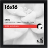 image:imageAmericanflat 20x30 Poster Frame  White Engineered Wood with Polished Plexiglass  Wide Picture Frame for Vertical or Horizontal Wall Display  Epic Collection  White  Polished plexiglass front hangs vertical or horizontal sawtooth hangers included fits photos posters and artBlack