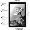 image:imageAmericanflat 20x30 Poster Frame  White Engineered Wood with Polished Plexiglass  Wide Picture Frame for Vertical or Horizontal Wall Display  Epic Collection  White  Polished plexiglass front hangs vertical or horizontal sawtooth hangers included fits photos posters and artBlack