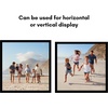 image:imageAmericanflat 20x30 Poster Frame  White Engineered Wood with Polished Plexiglass  Wide Picture Frame for Vertical or Horizontal Wall Display  Epic Collection  White  Polished plexiglass front hangs vertical or horizontal sawtooth hangers included fits photos posters and artBlack
