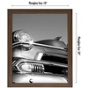 image:imageAmericanflat 20x30 Poster Frame  White Engineered Wood with Polished Plexiglass  Wide Picture Frame for Vertical or Horizontal Wall Display  Epic Collection  White  Polished plexiglass front hangs vertical or horizontal sawtooth hangers included fits photos posters and artMahogany