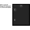 image:imageAmericanflat 20x30 Poster Frame  White Engineered Wood with Polished Plexiglass  Wide Picture Frame for Vertical or Horizontal Wall Display  Epic Collection  White  Polished plexiglass front hangs vertical or horizontal sawtooth hangers included fits photos posters and artBlack