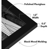 image:imageAmericanflat 20x30 Poster Frame  White Engineered Wood with Polished Plexiglass  Wide Picture Frame for Vertical or Horizontal Wall Display  Epic Collection  White  Polished plexiglass front hangs vertical or horizontal sawtooth hangers included fits photos posters and artBlack