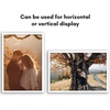 image:imageAmericanflat 20x30 Poster Frame  White Engineered Wood with Polished Plexiglass  Wide Picture Frame for Vertical or Horizontal Wall Display  Epic Collection  White  Polished plexiglass front hangs vertical or horizontal sawtooth hangers included fits photos posters and artWhite