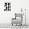 image:imageAmericanflat 20x30 Poster Frame  White Engineered Wood with Polished Plexiglass  Wide Picture Frame for Vertical or Horizontal Wall Display  Epic Collection  White  Polished plexiglass front hangs vertical or horizontal sawtooth hangers included fits photos posters and artLight Wood