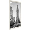 image:imageAmericanflat 20x30 Poster Frame  White Engineered Wood with Polished Plexiglass  Wide Picture Frame for Vertical or Horizontal Wall Display  Epic Collection  White  Polished plexiglass front hangs vertical or horizontal sawtooth hangers included fits photos posters and artGray