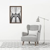 image:imageAmericanflat 20x30 Poster Frame  White Engineered Wood with Polished Plexiglass  Wide Picture Frame for Vertical or Horizontal Wall Display  Epic Collection  White  Polished plexiglass front hangs vertical or horizontal sawtooth hangers included fits photos posters and artMahogany