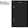 image:imageAmericanflat 20x30 Poster Frame  White Engineered Wood with Polished Plexiglass  Wide Picture Frame for Vertical or Horizontal Wall Display  Epic Collection  White  Polished plexiglass front hangs vertical or horizontal sawtooth hangers included fits photos posters and artBlack