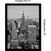 image:imageAmericanflat 20x30 Poster Frame  White Engineered Wood with Polished Plexiglass  Wide Picture Frame for Vertical or Horizontal Wall Display  Epic Collection  White  Polished plexiglass front hangs vertical or horizontal sawtooth hangers included fits photos posters and artBlack