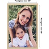image:imageAmericanflat 20x30 Poster Frame  White Engineered Wood with Polished Plexiglass  Wide Picture Frame for Vertical or Horizontal Wall Display  Epic Collection  White  Polished plexiglass front hangs vertical or horizontal sawtooth hangers included fits photos posters and artNatural Oak