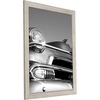 image:imageAmericanflat 20x30 Poster Frame  White Engineered Wood with Polished Plexiglass  Wide Picture Frame for Vertical or Horizontal Wall Display  Epic Collection  White  Polished plexiglass front hangs vertical or horizontal sawtooth hangers included fits photos posters and artDriftwood