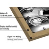 image:imageAmericanflat 20x30 Poster Frame  White Engineered Wood with Polished Plexiglass  Wide Picture Frame for Vertical or Horizontal Wall Display  Epic Collection  White  Polished plexiglass front hangs vertical or horizontal sawtooth hangers included fits photos posters and artPine