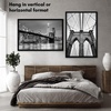 image:imageAmericanflat 20x30 Poster Frame  White Engineered Wood with Polished Plexiglass  Wide Picture Frame for Vertical or Horizontal Wall Display  Epic Collection  White  Polished plexiglass front hangs vertical or horizontal sawtooth hangers included fits photos posters and artBlack