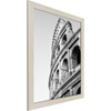 image:imageAmericanflat 20x30 Poster Frame  White Engineered Wood with Polished Plexiglass  Wide Picture Frame for Vertical or Horizontal Wall Display  Epic Collection  White  Polished plexiglass front hangs vertical or horizontal sawtooth hangers included fits photos posters and artLight Wood