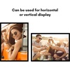 image:imageAmericanflat 20x30 Poster Frame  White Engineered Wood with Polished Plexiglass  Wide Picture Frame for Vertical or Horizontal Wall Display  Epic Collection  White  Polished plexiglass front hangs vertical or horizontal sawtooth hangers included fits photos posters and artBlack