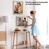 image:imageAmericanflat 20x30 Poster Frame  White Engineered Wood with Polished Plexiglass  Wide Picture Frame for Vertical or Horizontal Wall Display  Epic Collection  White  Polished plexiglass front hangs vertical or horizontal sawtooth hangers included fits photos posters and artDriftwood