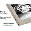 image:imageAmericanflat 20x30 Poster Frame  White Engineered Wood with Polished Plexiglass  Wide Picture Frame for Vertical or Horizontal Wall Display  Epic Collection  White  Polished plexiglass front hangs vertical or horizontal sawtooth hangers included fits photos posters and artDriftwood