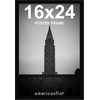 image:imageAmericanflat 20x30 Poster Frame  White Engineered Wood with Polished Plexiglass  Wide Picture Frame for Vertical or Horizontal Wall Display  Epic Collection  White  Polished plexiglass front hangs vertical or horizontal sawtooth hangers included fits photos posters and artBlack