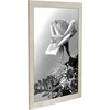 image:imageAmericanflat 20x30 Poster Frame  White Engineered Wood with Polished Plexiglass  Wide Picture Frame for Vertical or Horizontal Wall Display  Epic Collection  White  Polished plexiglass front hangs vertical or horizontal sawtooth hangers included fits photos posters and artGray
