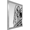 image:imageAmericanflat 20x30 Poster Frame  White Engineered Wood with Polished Plexiglass  Wide Picture Frame for Vertical or Horizontal Wall Display  Epic Collection  White  Polished plexiglass front hangs vertical or horizontal sawtooth hangers included fits photos posters and artSilver