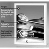 image:imageAmericanflat 20x30 Poster Frame  White Engineered Wood with Polished Plexiglass  Wide Picture Frame for Vertical or Horizontal Wall Display  Epic Collection  White  Polished plexiglass front hangs vertical or horizontal sawtooth hangers included fits photos posters and artWhite