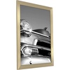 image:imageAmericanflat 20x30 Poster Frame  White Engineered Wood with Polished Plexiglass  Wide Picture Frame for Vertical or Horizontal Wall Display  Epic Collection  White  Polished plexiglass front hangs vertical or horizontal sawtooth hangers included fits photos posters and artGold