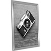 image:imageAmericanflat 20x30 Poster Frame  White Engineered Wood with Polished Plexiglass  Wide Picture Frame for Vertical or Horizontal Wall Display  Epic Collection  White  Polished plexiglass front hangs vertical or horizontal sawtooth hangers included fits photos posters and artSilver