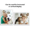 image:imageAmericanflat 20x30 Poster Frame  White Engineered Wood with Polished Plexiglass  Wide Picture Frame for Vertical or Horizontal Wall Display  Epic Collection  White  Polished plexiglass front hangs vertical or horizontal sawtooth hangers included fits photos posters and artWhite