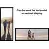 image:imageAmericanflat 20x30 Poster Frame  White Engineered Wood with Polished Plexiglass  Wide Picture Frame for Vertical or Horizontal Wall Display  Epic Collection  White  Polished plexiglass front hangs vertical or horizontal sawtooth hangers included fits photos posters and artBlack