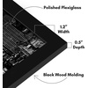image:imageAmericanflat 20x30 Poster Frame  White Engineered Wood with Polished Plexiglass  Wide Picture Frame for Vertical or Horizontal Wall Display  Epic Collection  White  Polished plexiglass front hangs vertical or horizontal sawtooth hangers included fits photos posters and artBlack