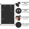 image:imageAmericanflat 20x30 Poster Frame  White Engineered Wood with Polished Plexiglass  Wide Picture Frame for Vertical or Horizontal Wall Display  Epic Collection  White  Polished plexiglass front hangs vertical or horizontal sawtooth hangers included fits photos posters and artWhite