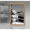 image:imageAmericanflat 20x30 Poster Frame  White Engineered Wood with Polished Plexiglass  Wide Picture Frame for Vertical or Horizontal Wall Display  Epic Collection  White  Polished plexiglass front hangs vertical or horizontal sawtooth hangers included fits photos posters and artPine