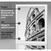 image:imageAmericanflat 20x30 Poster Frame  White Engineered Wood with Polished Plexiglass  Wide Picture Frame for Vertical or Horizontal Wall Display  Epic Collection  White  Polished plexiglass front hangs vertical or horizontal sawtooth hangers included fits photos posters and artWhite