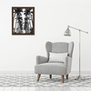 image:imageAmericanflat 20x30 Poster Frame  White Engineered Wood with Polished Plexiglass  Wide Picture Frame for Vertical or Horizontal Wall Display  Epic Collection  White  Polished plexiglass front hangs vertical or horizontal sawtooth hangers included fits photos posters and artWalnut
