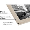 image:imageAmericanflat 20x30 Poster Frame  White Engineered Wood with Polished Plexiglass  Wide Picture Frame for Vertical or Horizontal Wall Display  Epic Collection  White  Polished plexiglass front hangs vertical or horizontal sawtooth hangers included fits photos posters and artDriftwood